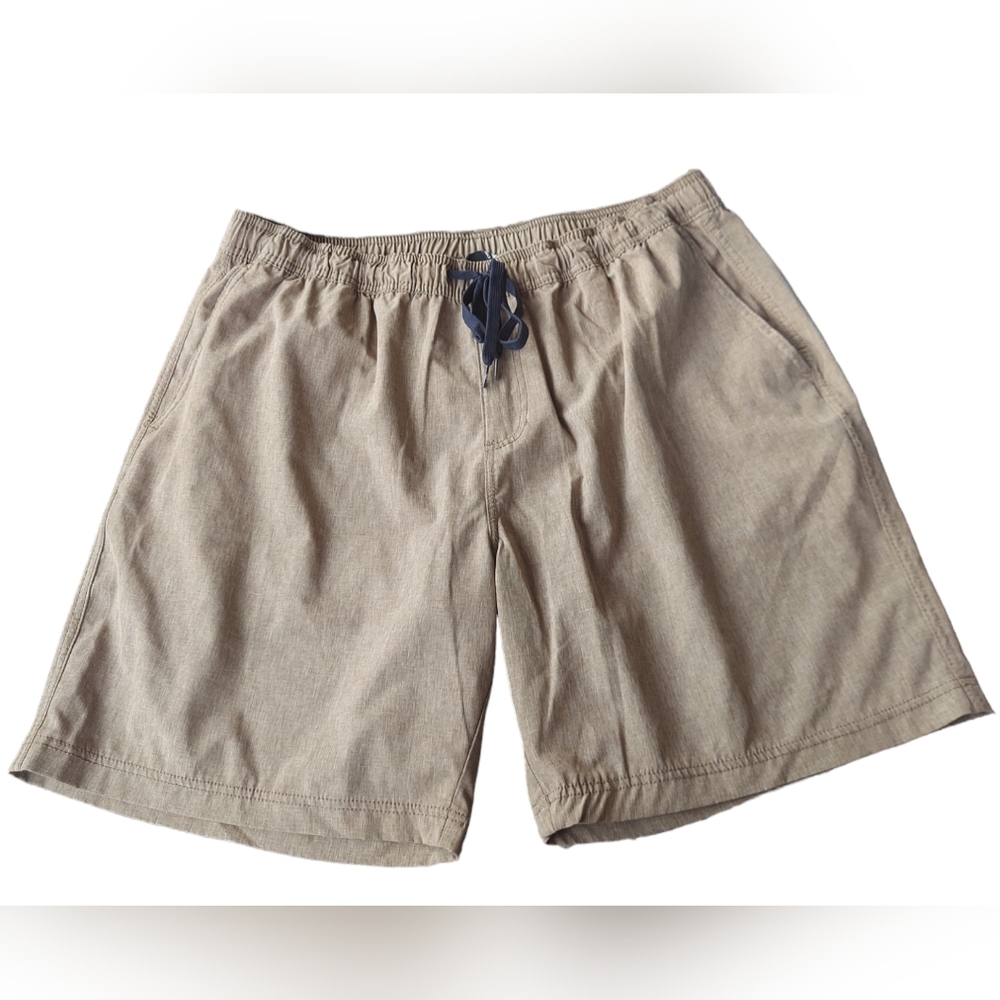 Tailor Vintage Men's Brown Drawstring Shorts Lined XXL
